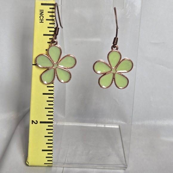 Erins Lovely Creations Jewelry - #232-235- Vibrant Rein Floral Earrings